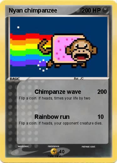 Pokemon Nyan chimpanzee