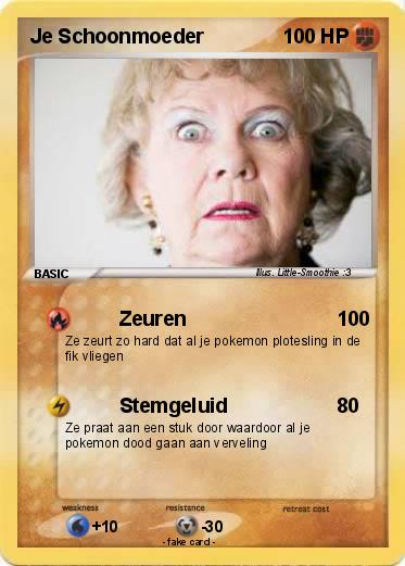 Pokemon Je Schoonmoeder