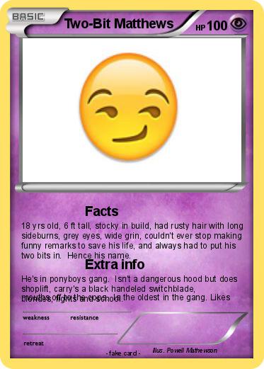 Pokemon Two-Bit Matthews