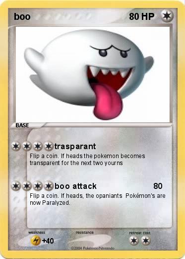 Pokemon boo