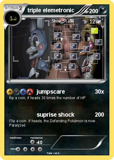 Pokemon triple elemetronic
