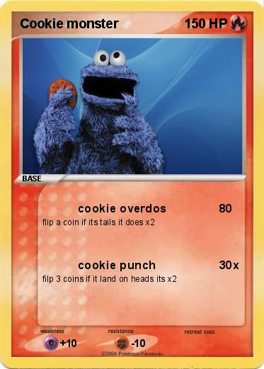 Pokemon Cookie monster 