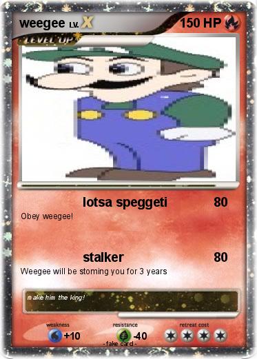 Pokemon weegee