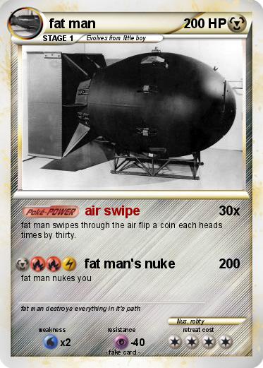 Pokemon fat man