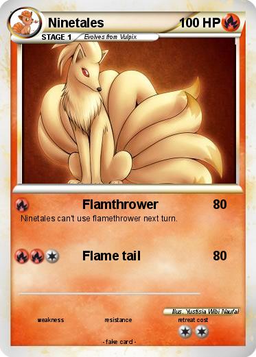 Pokemon Ninetales