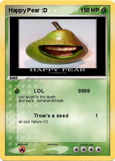 Pokemon Happy Pear :D