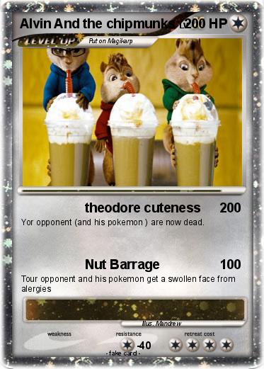 Pokemon Alvin And the chipmunks