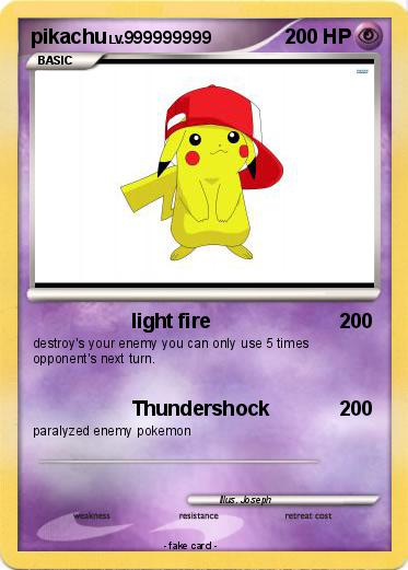 Pokemon pikachu