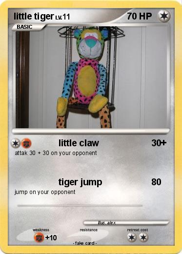 Pokemon little tiger