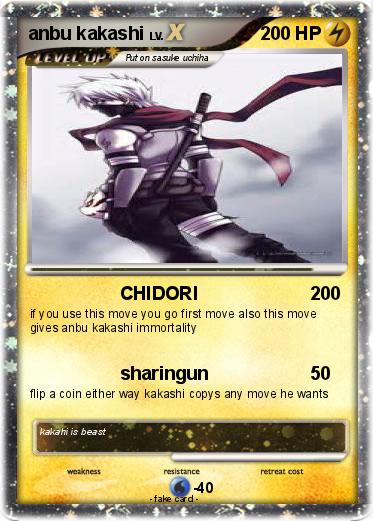 Pokemon anbu kakashi