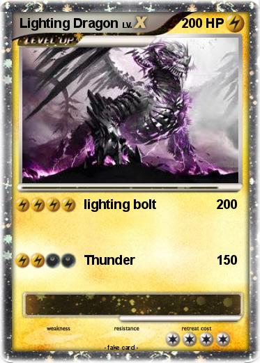 Pokemon Lighting Dragon