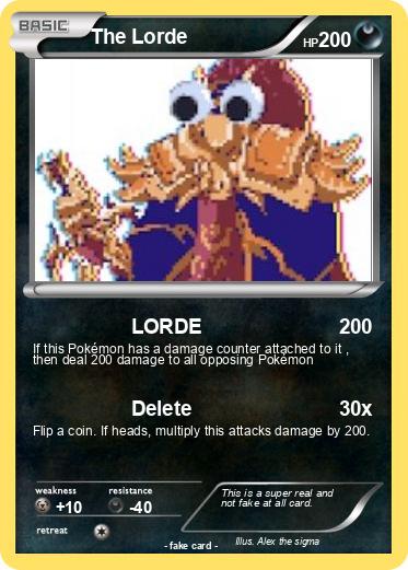 Pokemon The Lorde