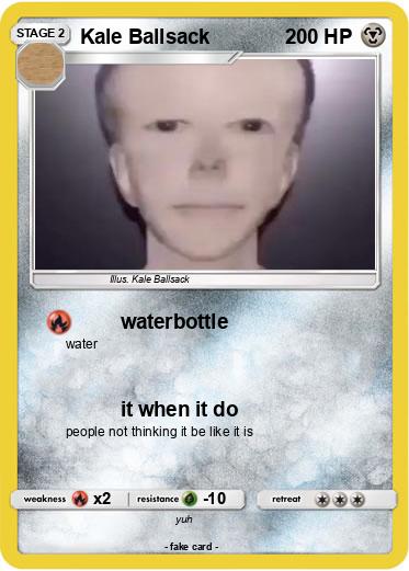 Pokemon Kale Ballsack