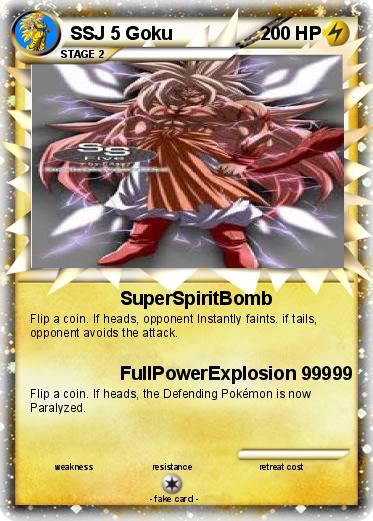 Pokemon SSJ 5 Goku