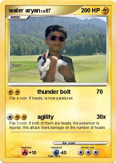 Pokemon water aryan