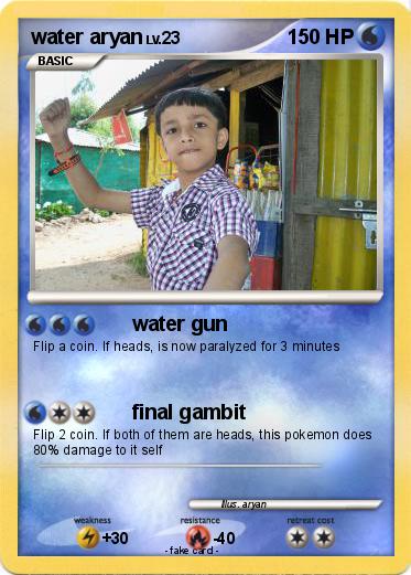 Pokemon water aryan