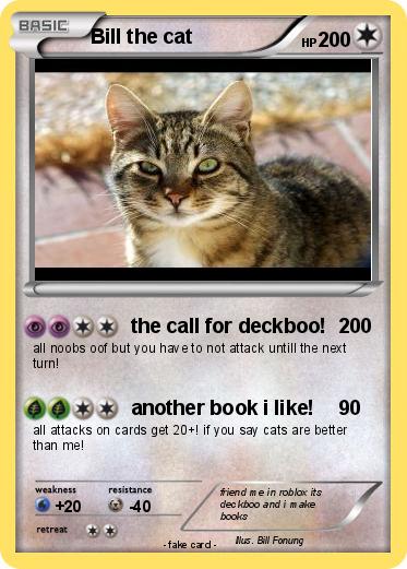 Pokemon Bill the cat