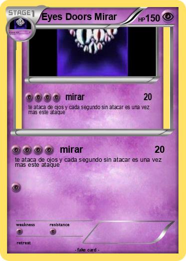 Pokemon Eyes Doors Mirar