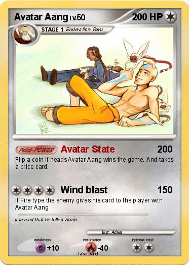 Pokemon Avatar Aang
