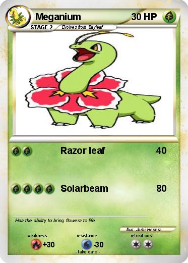 Pokemon Meganium