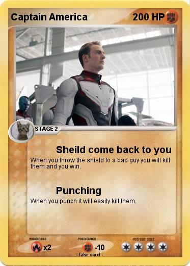 Pokemon Captain America
