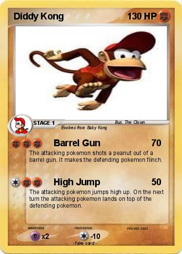 Pokemon Diddy Kong