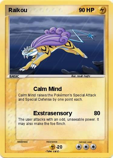 Pokemon Raikou