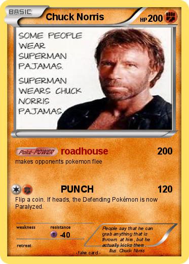 Pokemon Chuck Norris