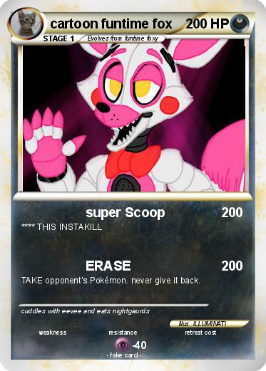 Pokemon cartoon funtime fox