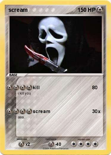 Pokemon scream
