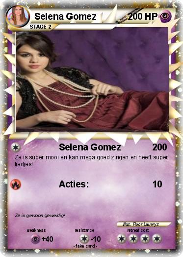 Pokemon Selena Gomez