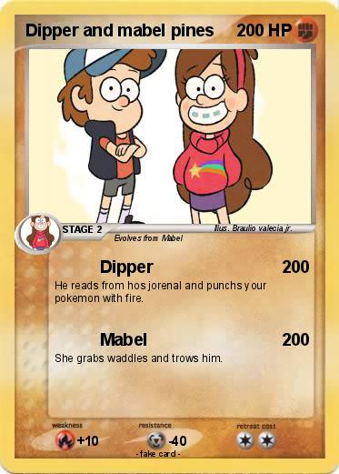 Pokemon Dipper and mabel pines