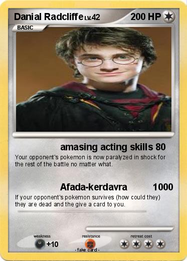 Pokemon Danial Radcliffe