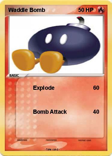 Pokemon Waddle Bomb