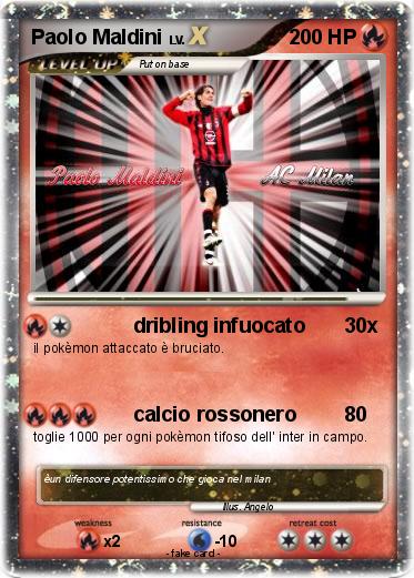 Pokemon Paolo Maldini