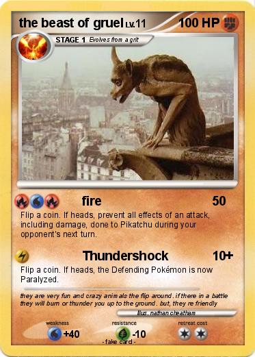 Pokemon the beast of gruel