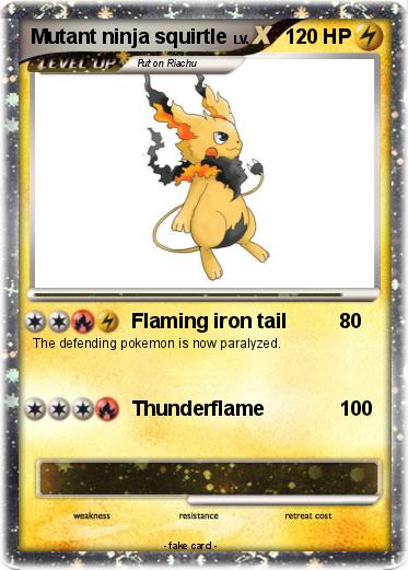 Pokemon Mutant ninja squirtle