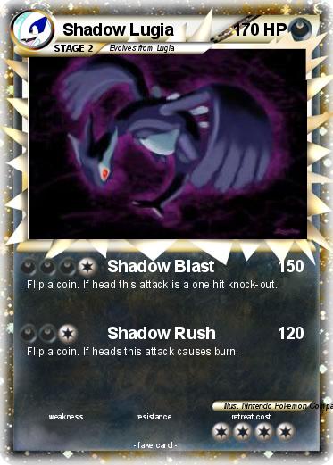 Pokemon Shadow Lugia