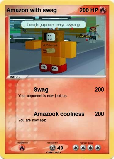 Pokemon Amazon with swag