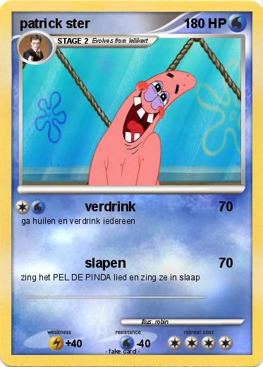 Pokemon patrick ster