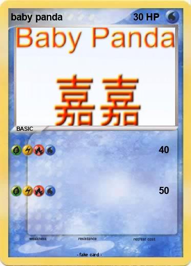 Pokemon baby panda