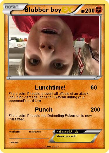Pokemon Blubber boy