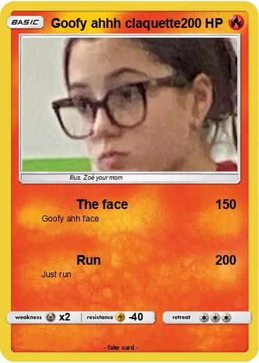 Pokemon Goofy ahhh claquette