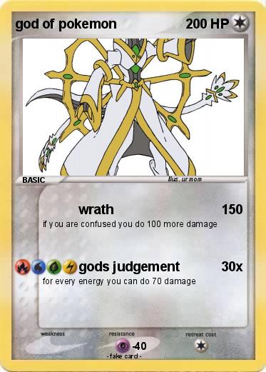 Pokemon god of pokemon