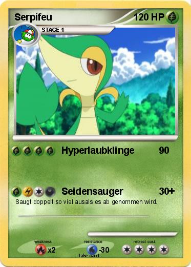 Pokemon Serpifeu