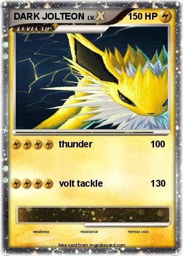 Pokemon DARK JOLTEON