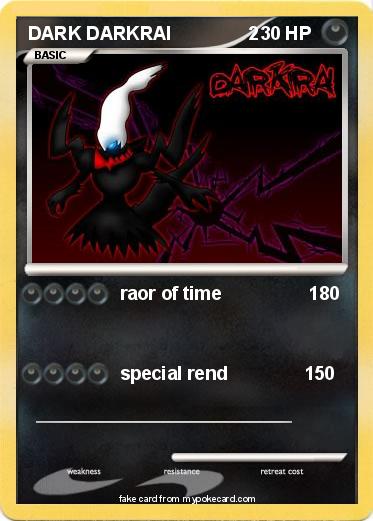 Pokemon DARK DARKRAI               2