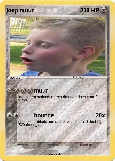 Pokemon joep muur