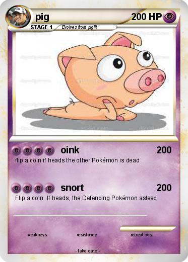 Pokemon pig