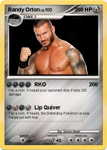 Pokemon Randy Orton